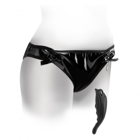Elite Panty Vibrerende Slip Zwart