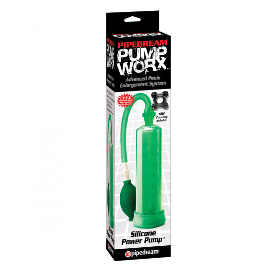 Pump Worx Silicone Power Pump Groen