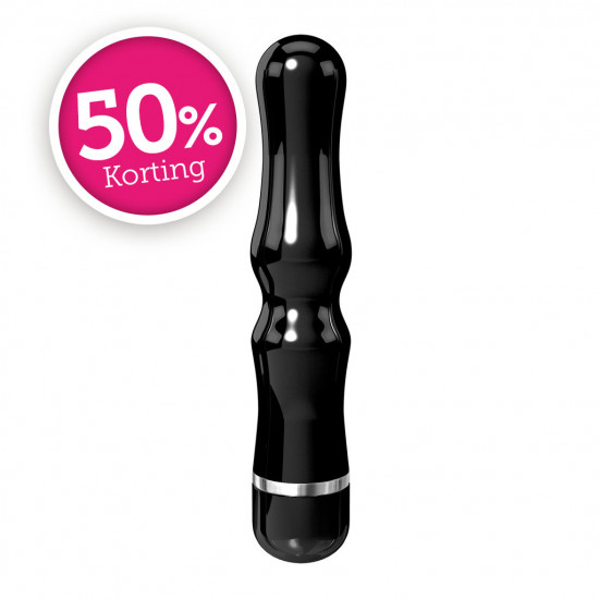 Pure Aluminium Vibrator Large Zwart