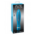 Pure Aluminium Vibrator Large Blauw