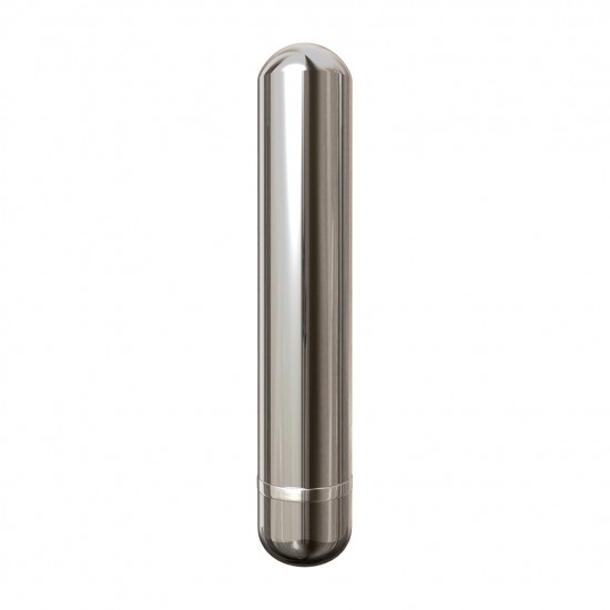 Pure Aluminium Vibrator Large Zilver