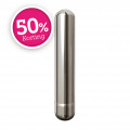 Pure Aluminium Vibrator Large Zilver