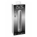 Pure Aluminium Vibrator Large Zilver