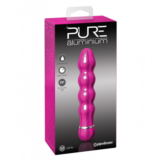 Pure Aluminium Vibrator Medium Roze