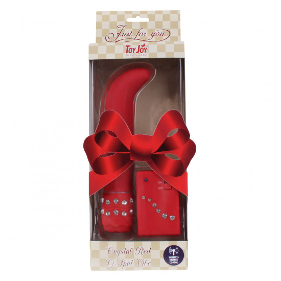 Crystal Red G-Spot Vibe Vibrator