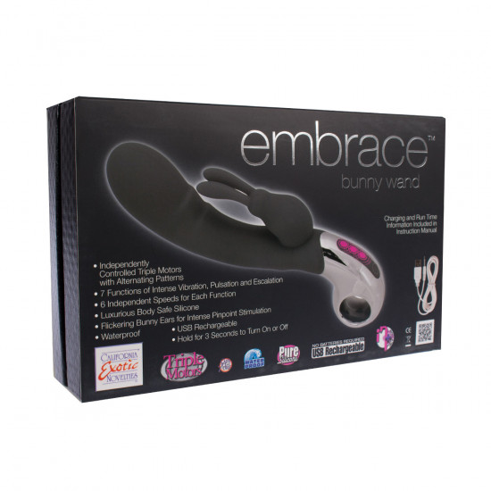 Embrace Bunny Vibrator Grijs