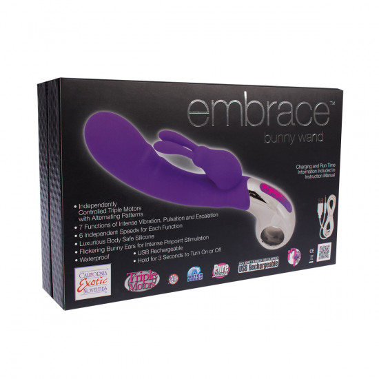 Embrace Bunny Vibrator Paars