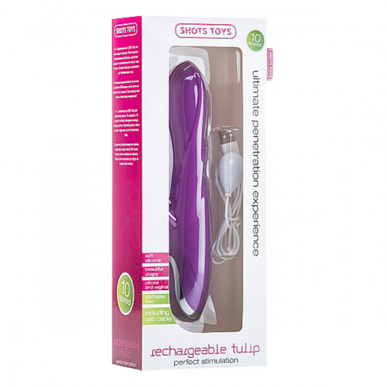 Rechargeable Tulip Vibrator Paars