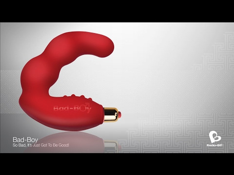 Rocks-Off Bad-Boy Anaal Vibrator Zwart