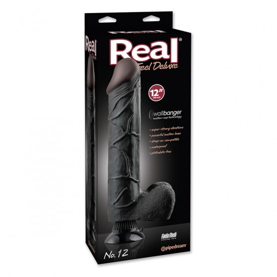 Real Feel Deluxe No. 12 Vibrator Zwart
