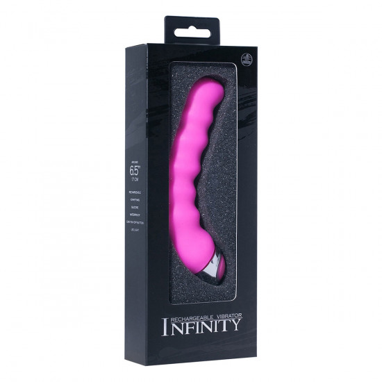 Infinity Ribbed Vibe Vibrator Roze