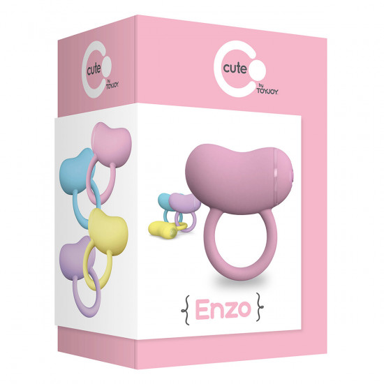 Cute Enzo Cockring Roze