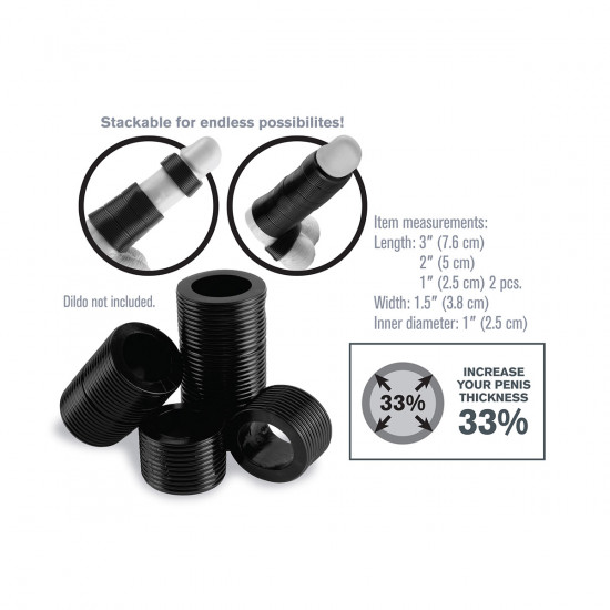 Fantasy X-tensions Girth Gainer System Zwart