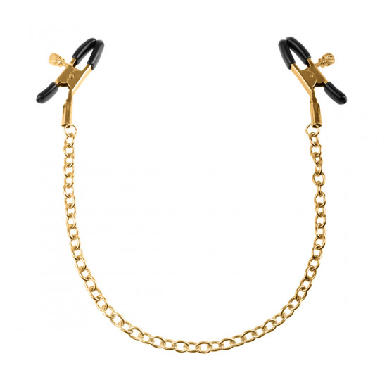 Fetish Fantasy Gold Chain Nipple Clamps Goud