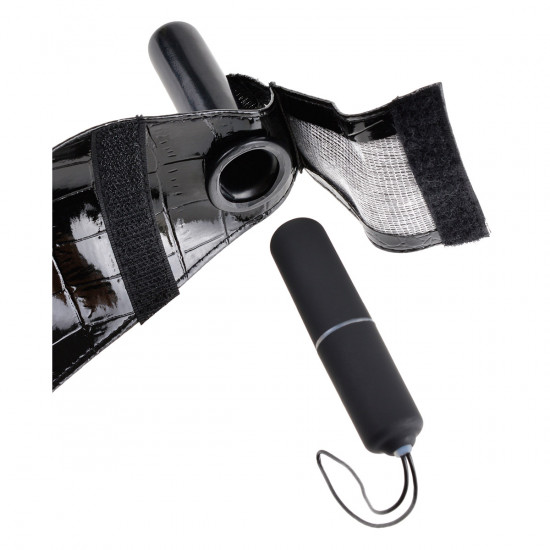 Vibrating Fantasy Panty Vibrerende String Zwart