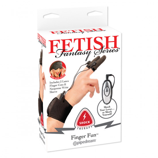 Shock Therapy Finger Fun Zwart
