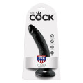 King Cock 7 Inch Dildo Zwart