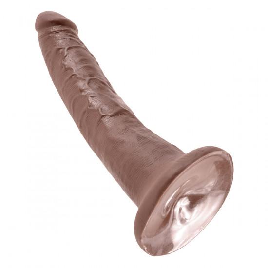 King Cock 7 Inch Dildo Bruin