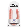 King Cock U-Shaped Large Double Trouble Dildo Blank