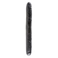 King Cock 16 Inch Thick Double Dildo Zwart