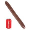 King Cock 16 Inch Thick Double Dildo Bruin