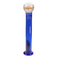 Icicles No. 17 Glazen Dildo Blauw met Transparant