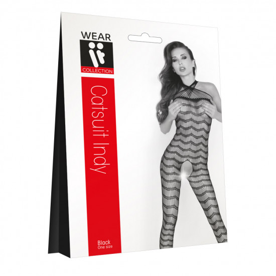 Wear It Catsuit Indy Zwart