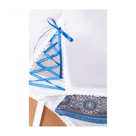 Eleni Corset Lingerie Set Wit S/M