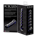 Icicles No. 51 Glazen Dildo Blauw