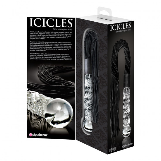 Icicles No. 38 Glazen Dildo Transparant