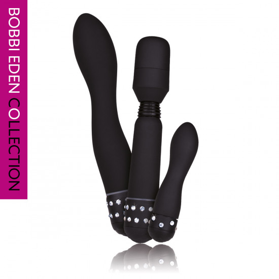 Bobbiâ€™s Threesome Vibrator Cadeauset Zwart