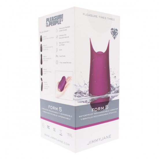 JimmyJane Form 5 Stimulator Plum