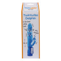 ToyJoy Twinturbo Dolphin Vibrator Blauw