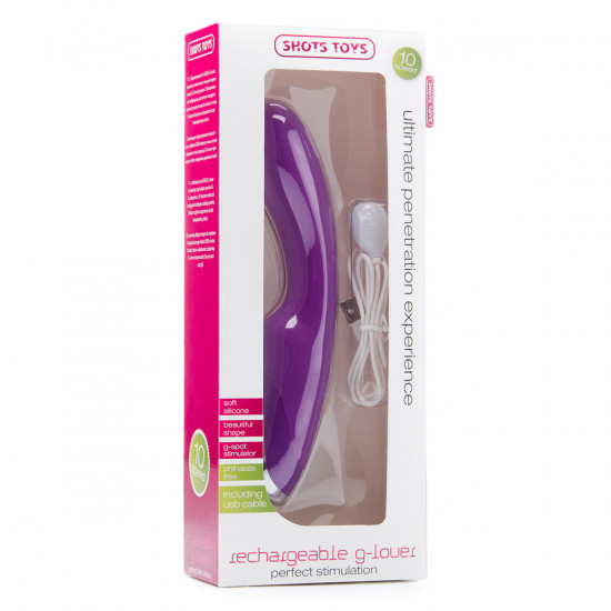 Shots Toys Rechargeable G-Lover Vibrator Paars