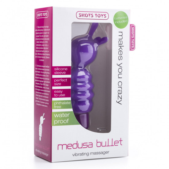 Shots Toys Medusa Bullet Stimulator Paars