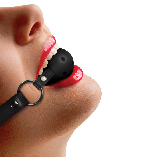 Ouch! Ball Gag Zwart