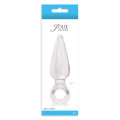 Jolie Pleasures Buttplug Transparant Medium