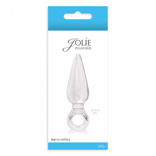 Jolie Pleasures Buttplug Transparant Mini