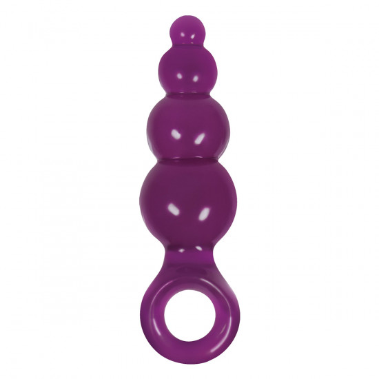 Jolie Ripples Buttplug Plum Medium