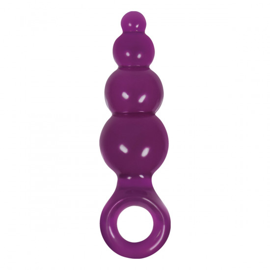 Jolie Ripples Buttplug Plum Small
