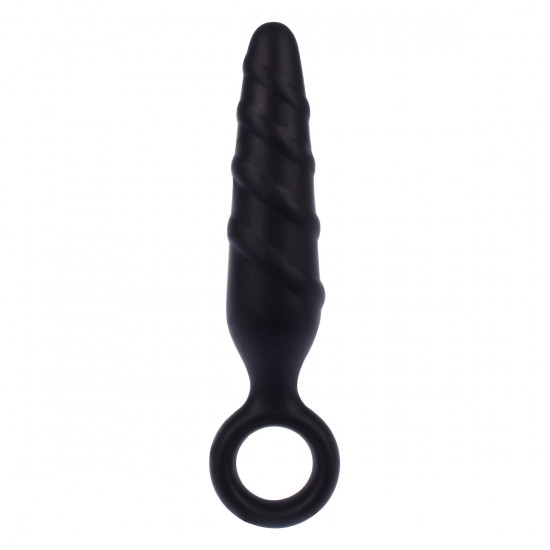 Ass Cork Buttplug Zwart