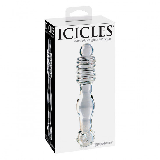 Icicles No. 11 Glazen Dildo Transparant