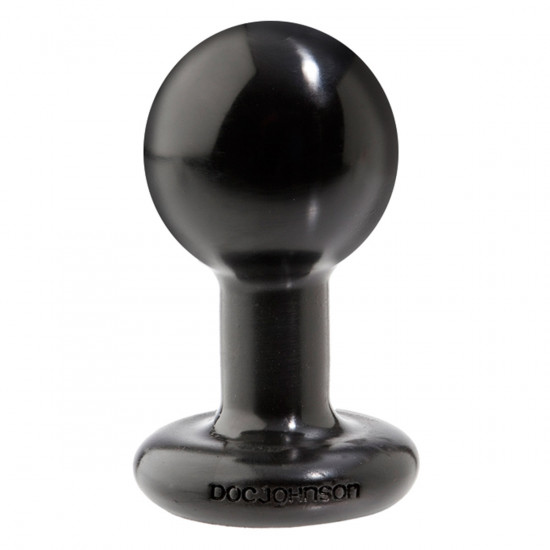 Round Buttplug Small Zwart
