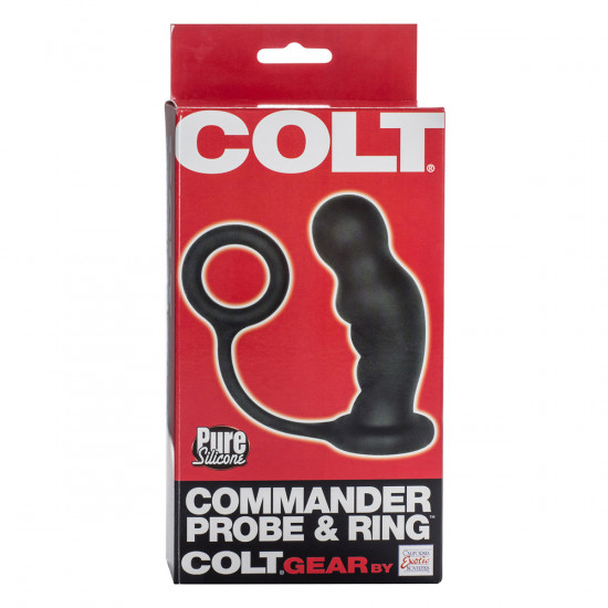 Colt Commander Buttplug & Cockring Zwart