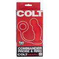 Colt Commander Buttplug & Cockring Rood