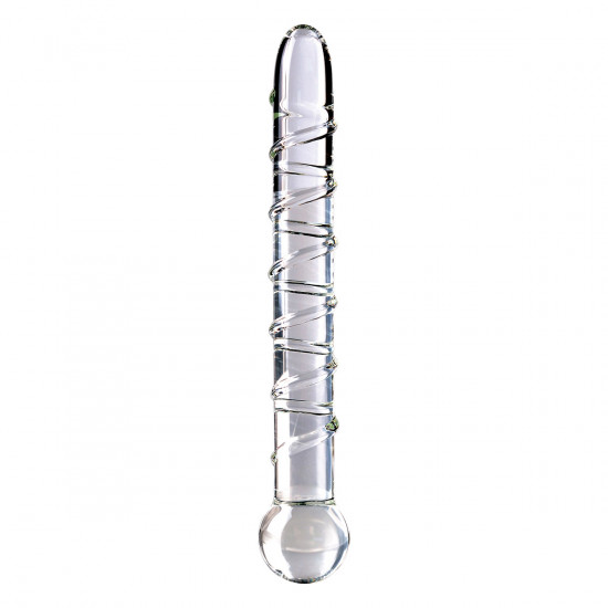 Icicles No. 1 Glazen Dildo Transparant