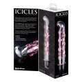 Icicles No. 19 Glazen Vibrator Transparant