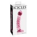 Icicles No. 28 Glazen Dildo Roze