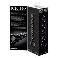 Icicles No. 39 Glazen Dildo Zwart
