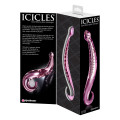 Icicles No. 52 Glazen Dildo Roze